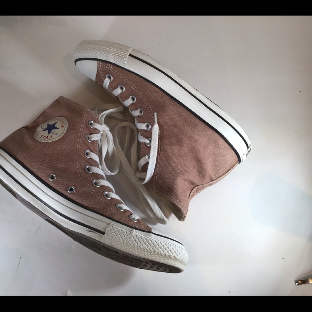 Converse Pink High-Top Sneakers